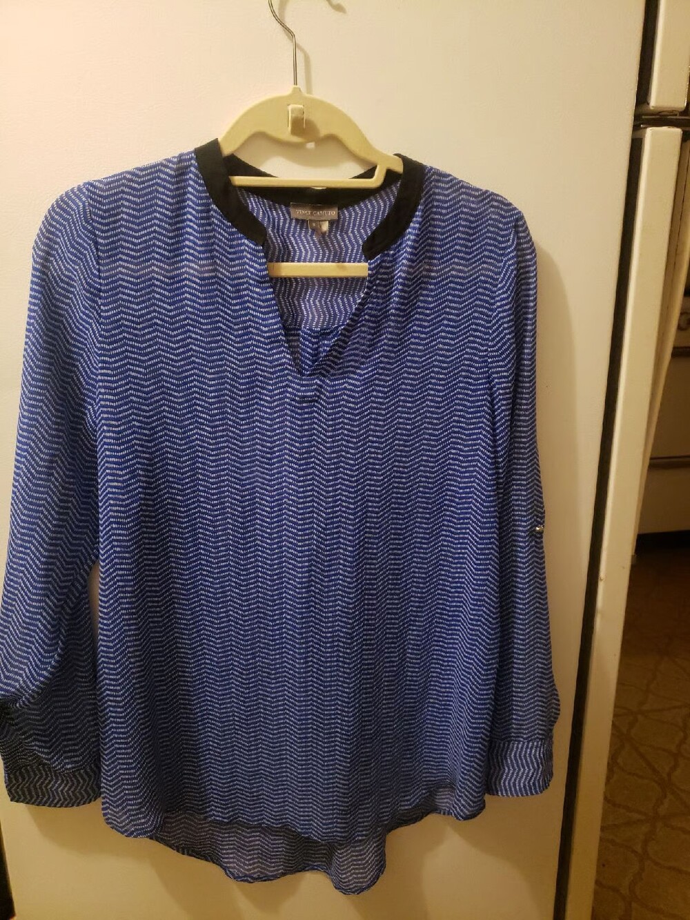Vince Camuto Sheer Tunic